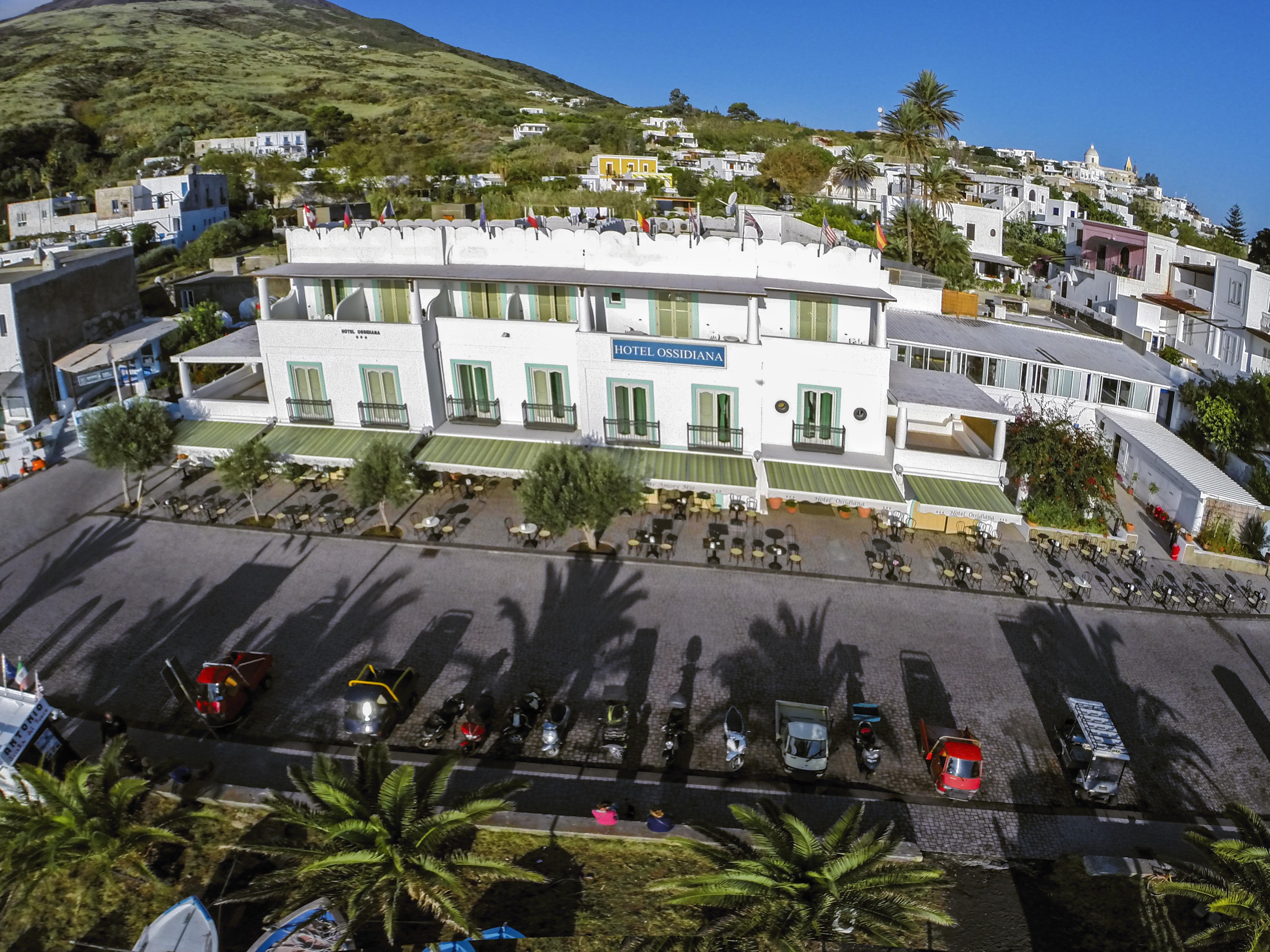 Hotel Ossidiana Stromboli Center Exterior foto