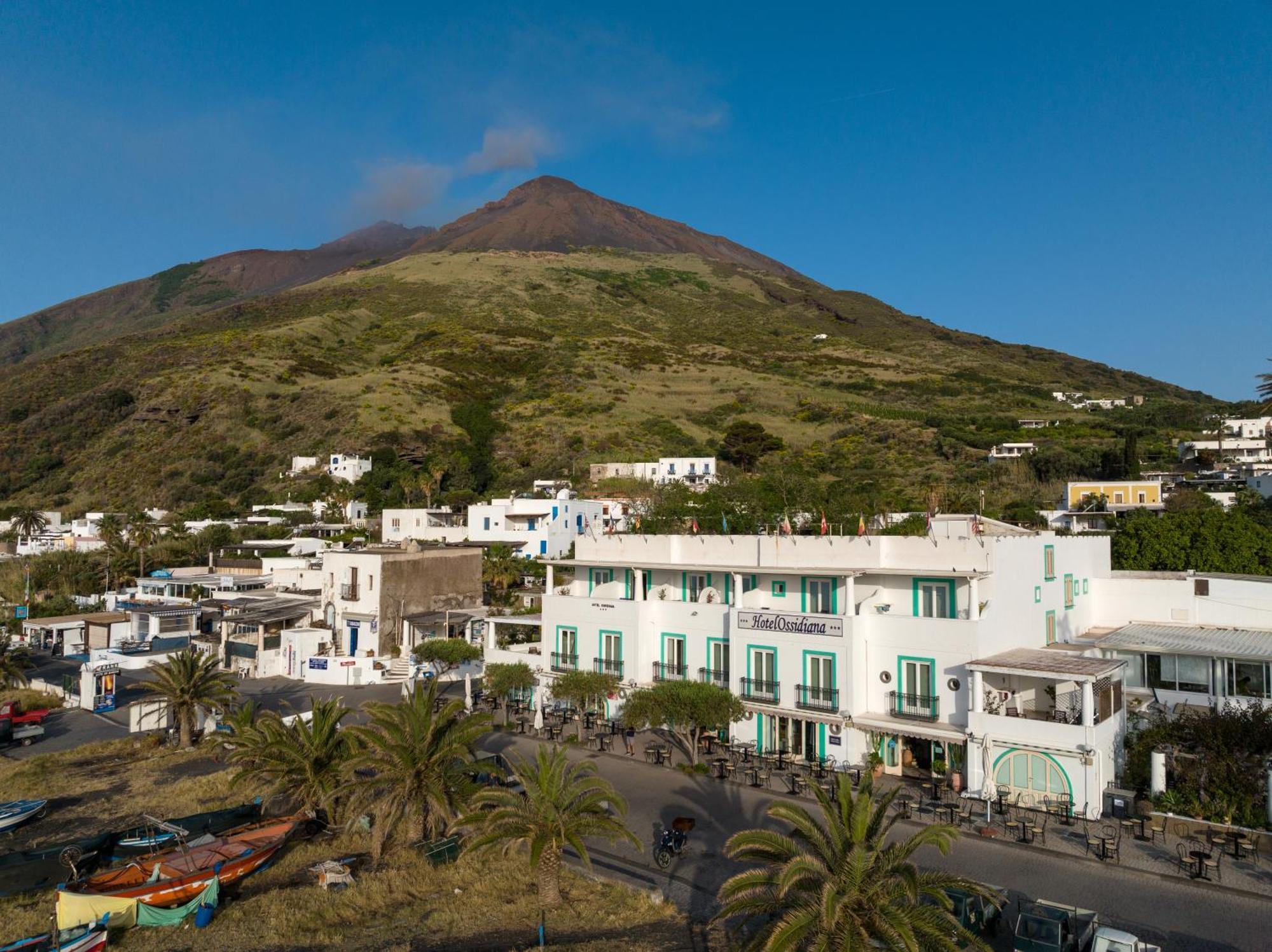 Hotel Ossidiana Stromboli Center Exterior foto